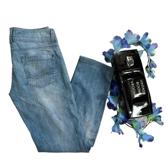 H&M Denim - H&M Denim Rules Straight Leg Light Wash Jeans Women 8